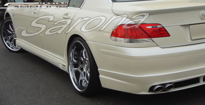 Custom BMW 7 Series  Sedan Side Skirts (2002 - 2008) - $650.00 (Part #BM-009-SS)